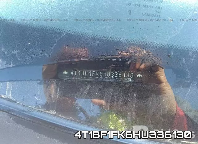 4T1BF1FK6HU336130 фото 6