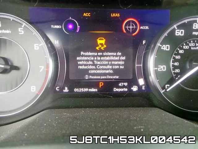 5J8TC1H53KL004542 фото 4