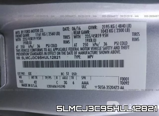 5LMCJ3C95HUL12821 фото 8