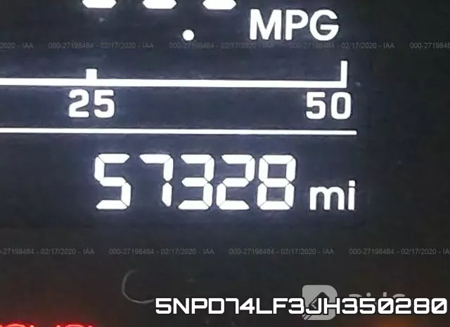 5NPD74LF3JH350280 фото 8