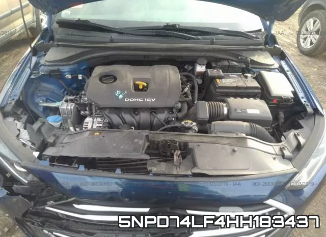 5NPD74LF4HH183437 фото 2
