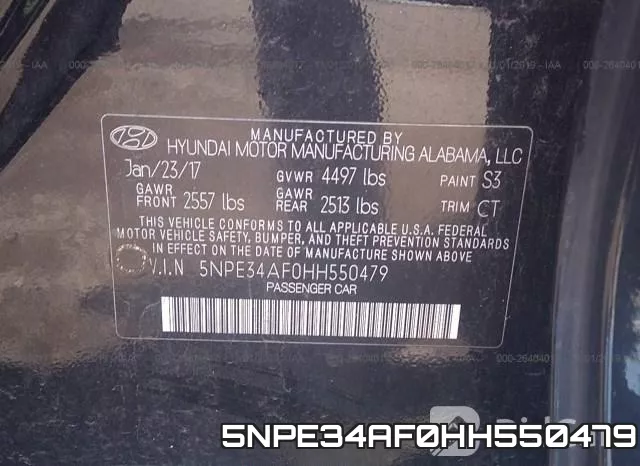 5NPE34AF0HH550479 фото 9