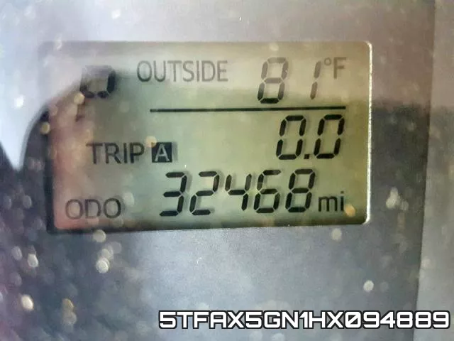 5TFAX5GN1HX094889 фото 7