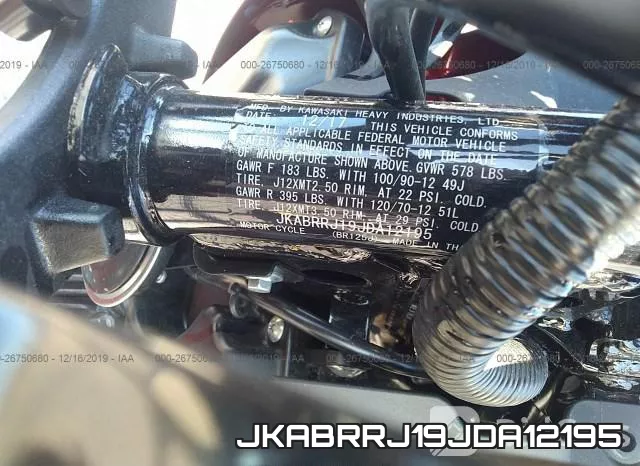 JKABRRJ19JDA12195 фото 2