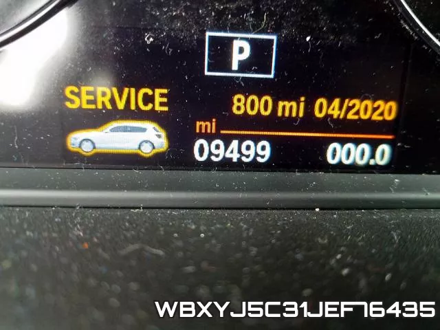 WBXYJ5C31JEF76435 фото 7