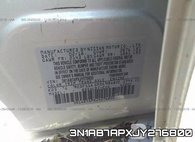 3N1AB7APXJY276800 фото 7