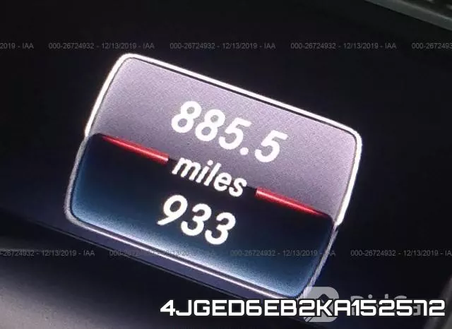 4JGED6EB2KA152572 фото 6