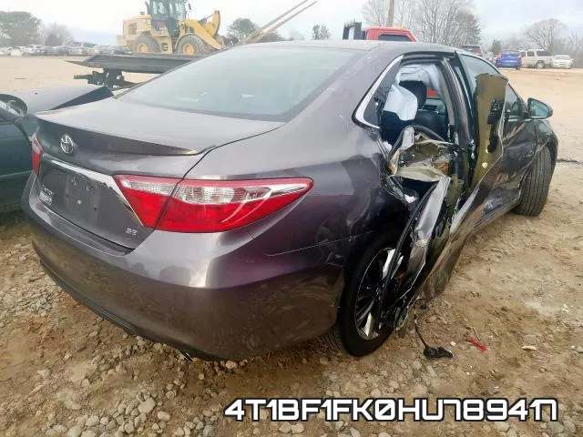 4T1BF1FK0HU789417 фото 2