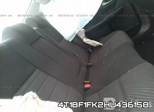 4T1BF1FK2HU436158 фото 8