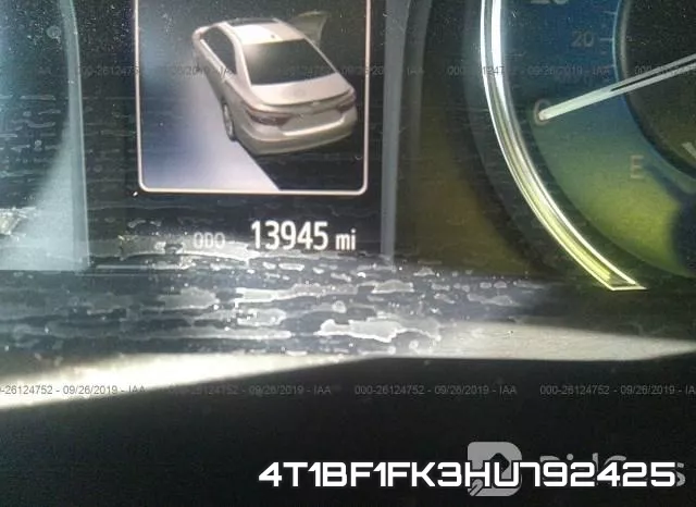 4T1BF1FK3HU792425 фото 8