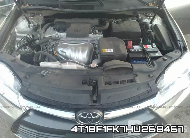 4T1BF1FK7HU268467 фото 2