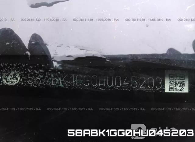 58ABK1GG0HU045203 фото 8