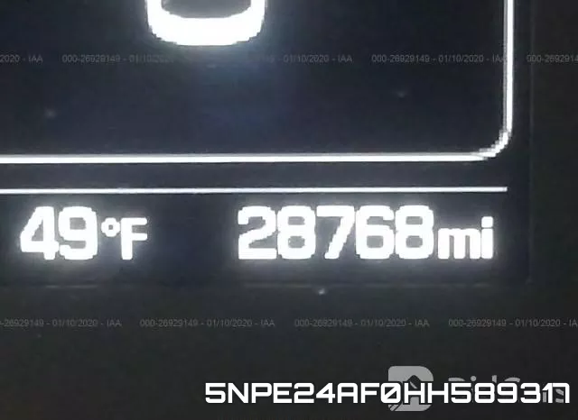 5NPE24AF0HH589317 фото 4