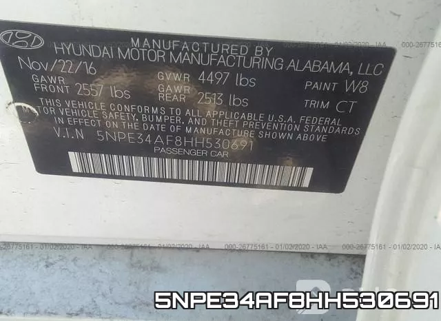 5NPE34AF8HH530691 фото 9