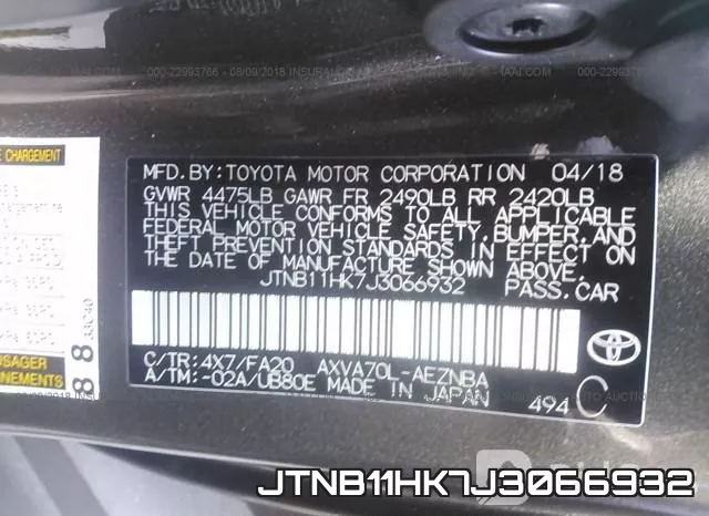JTNB11HK7J3066932 фото 6