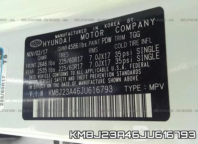 KM8J23A46JU616793 фото 10
