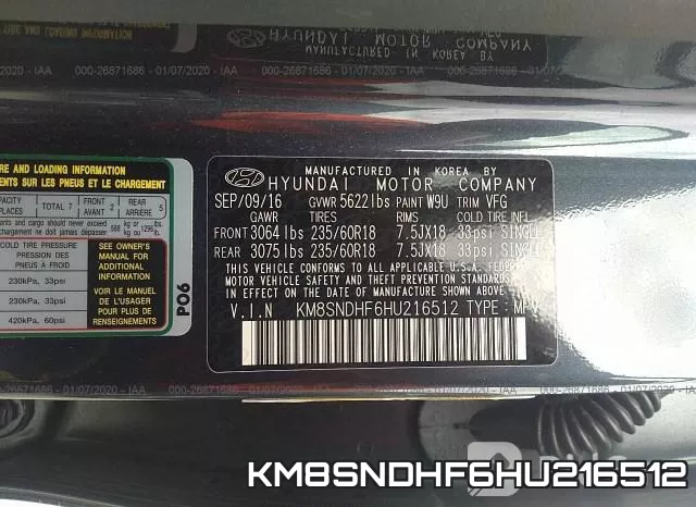 KM8SNDHF6HU216512 фото 7