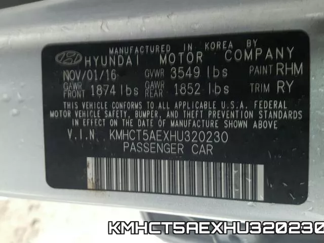 KMHCT5AEXHU320230 фото 2