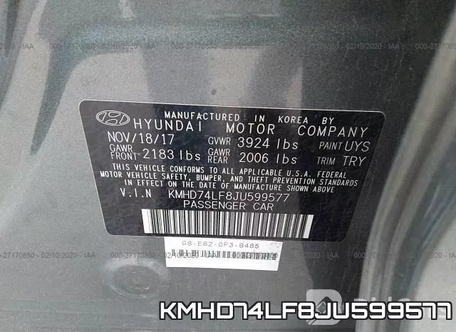 KMHD74LF8JU599577 фото 7