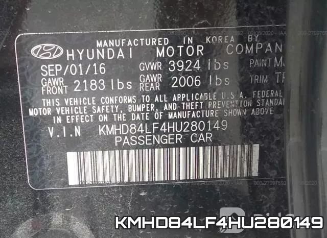 KMHD84LF4HU280149 фото 9