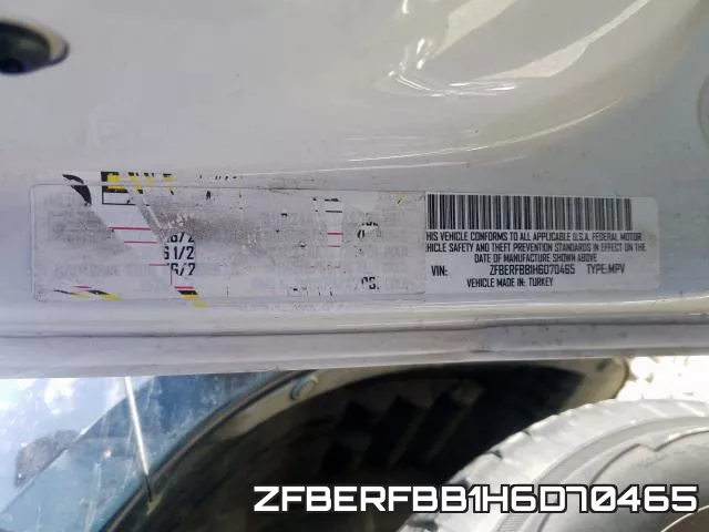 ZFBERFBB1H6D70465 фото 2