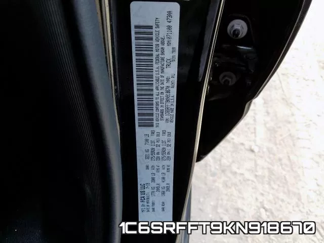 1C6SRFFT9KN918670 фото 2