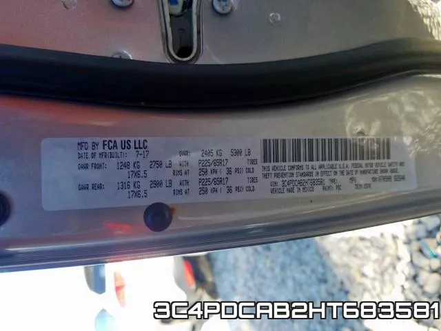 3C4PDCAB2HT683581 фото 2