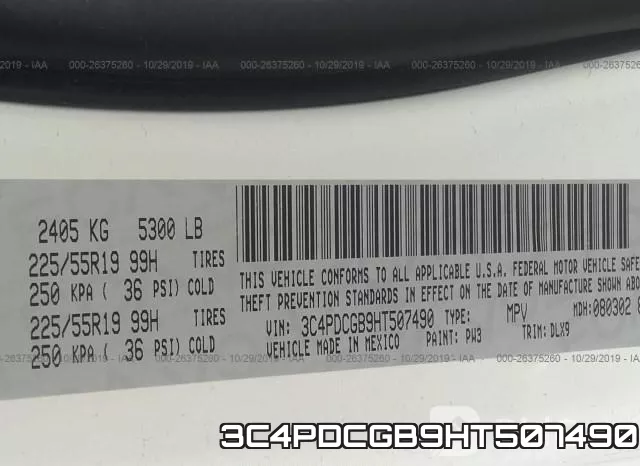3C4PDCGB9HT507490 фото 7