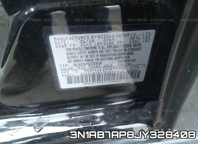 3N1AB7AP8JY328408 фото 7