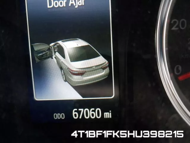 4T1BF1FK5HU398215 фото 8