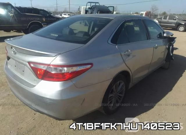 4T1BF1FK7HU740523 фото 2