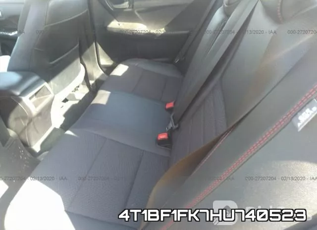 4T1BF1FK7HU740523 фото 5
