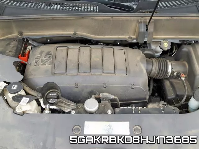 5GAKRBKD8HJ173685 фото 7