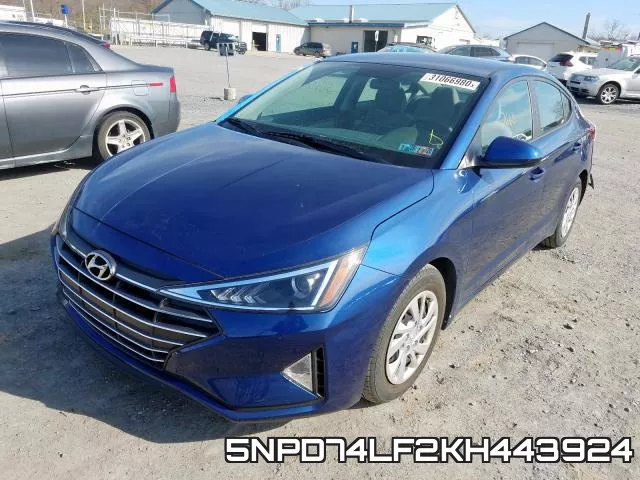 5NPD74LF2KH443924 фото 2