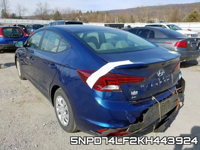 5NPD74LF2KH443924 фото 3