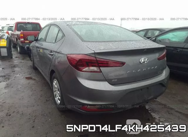 5NPD74LF4KH425439 фото 3