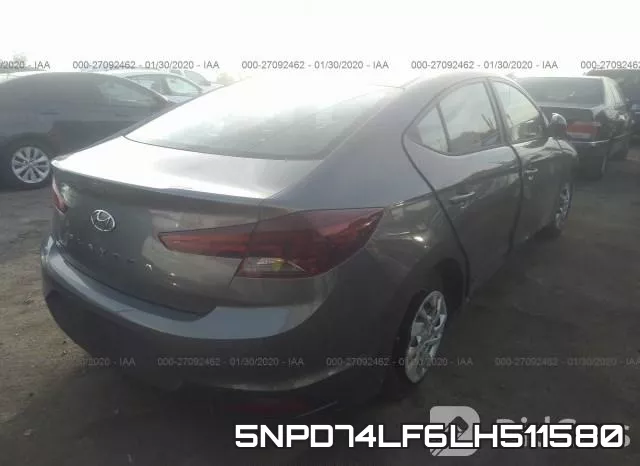 5NPD74LF6LH511580 фото 3