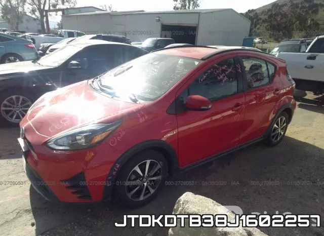 JTDKDTB38J1602257 фото 2