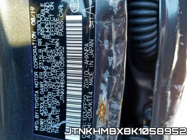 JTNKHMBX8K1058952 фото 2