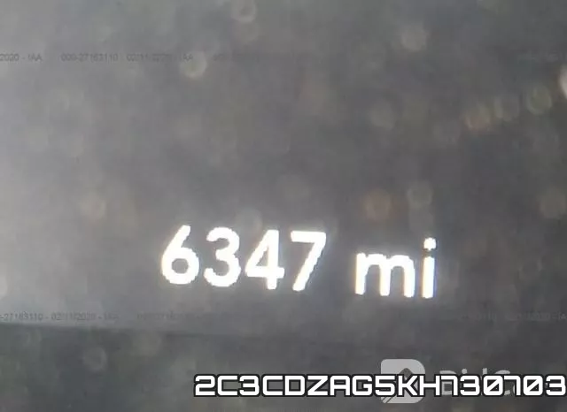 2C3CDZAG5KH730703 фото 3