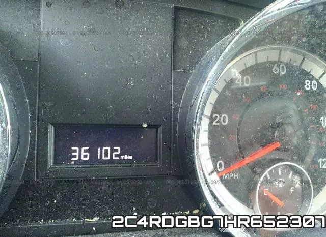 2C4RDGBG7HR652307 фото 5