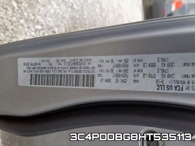 3C4PDDBG8HT535113 фото 2