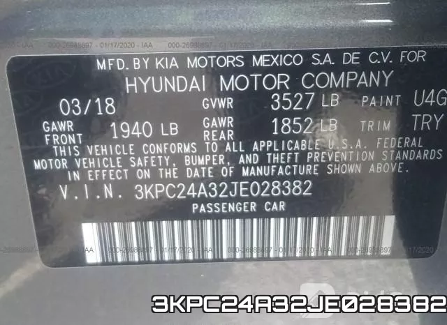 3KPC24A32JE028382 фото 8