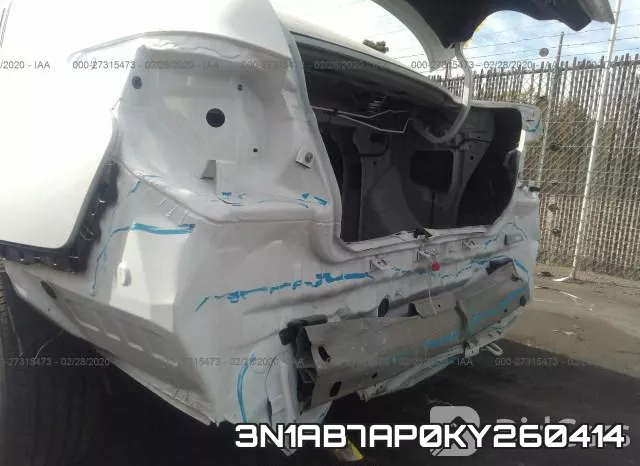 3N1AB7AP0KY260414 фото 4