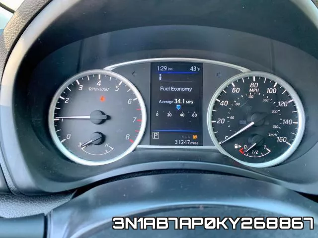 3N1AB7AP0KY268867 фото 2