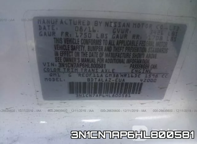 3N1CN7AP6HL800581 фото 7