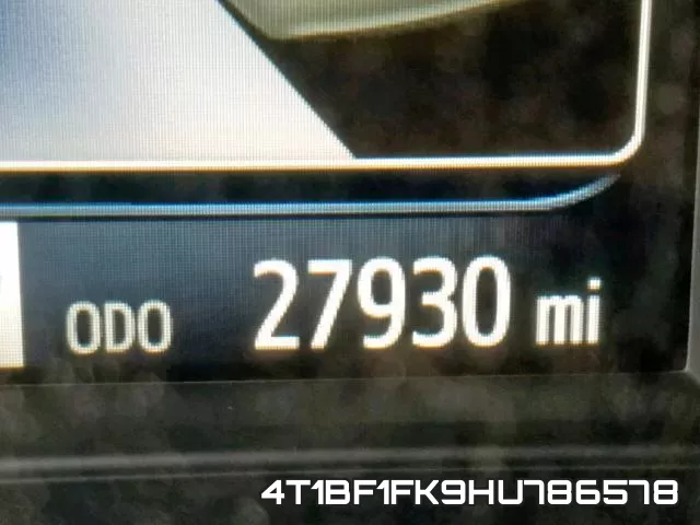 4T1BF1FK9HU786578 фото 8