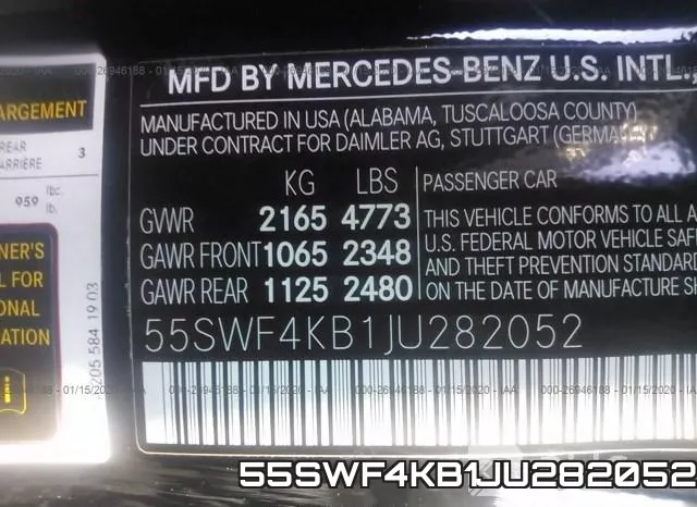 55SWF4KB1JU282052 фото 6