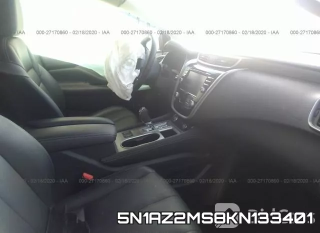5N1AZ2MS8KN133401 фото 4