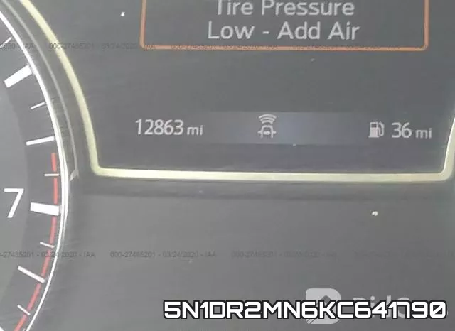 5N1DR2MN6KC641790 фото 7